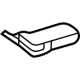 Mercedes-Benz 206-684-40-00 Rail Cover Mercedes-Benz 206-684-40-00 Rail Cover