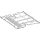 Mercedes-Benz 297-520-52-00 ENGINE COMPARTMENT COVER Mercedes-Benz 297-520-52-00 ENGINE COMPARTMENT COVER