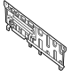 Mercedes-Benz 253-343-05-00 MOUNTING PLATE Mercedes-Benz 253-343-05-00 MOUNTING PLATE