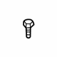 Mercedes-Benz 163-984-10-29 Bracket Screw Mercedes-Benz 163-984-10-29 Bracket Screw
