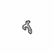 Mercedes-Benz 205-885-83-00 Rear Bracket Mercedes-Benz 205-885-83-00 Rear Bracket