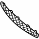 Mercedes-Benz 220-885-00-53 Grille Mercedes-Benz 220-885-00-53 Grille