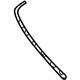 Mercedes-Benz 220-885-02-25 Air Deflector Mercedes-Benz 220-885-02-25 Air Deflector