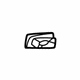 Mercedes-Benz 220-880-00-30 Spacer Plate Guide Bracket Mercedes-Benz 220-880-00-30 Spacer Plate Guide Bracket
