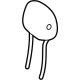 Mercedes-Benz 907-970-04-00-9K49 HEAD RESTRAINT Mercedes-Benz 907-970-04-00-9K49 HEAD RESTRAINT