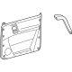 Mercedes-Benz 463-720-29-00-7J95 TRIM, DRIVER'S DOOR Mercedes-Benz 463-720-29-00-7J95 TRIM, DRIVER'S DOOR