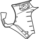 Mercedes-Benz 099-464-34-07-1D28 Rear Cover Mercedes-Benz 099-464-34-07-1D28 Rear Cover