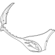 Mercedes-Benz 297-885-10-04-9999 Bumper Cover Mercedes-Benz 297-885-10-04-9999 Bumper Cover