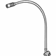 Mercedes-Benz 164-905-85-00 Rear Speed Sensor Mercedes-Benz 164-905-85-00 Rear Speed Sensor
