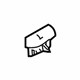 Mercedes-Benz 211-939-00-78-7H52 Handle Cover Mercedes-Benz 211-939-00-78-7H52 Handle Cover