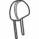 Mercedes-Benz 211-970-24-50-5D40 HEADREST Mercedes-Benz 211-970-24-50-5D40 HEADREST