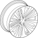 Mercedes-Benz 297-401-07-00-7X23 Wheel Mercedes-Benz 297-401-07-00-7X23 Wheel