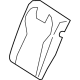 Mercedes-Benz 247-920-09-02-9H93 OUTER COV., RR SEAT BACKR Mercedes-Benz 247-920-09-02-9H93 OUTER COV., RR SEAT BACKR