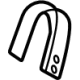 Mercedes-Benz 247-923-03-00-8T92 COVER, BACKREST FRAME