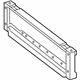 Mercedes-Benz 166-340-07-00 BRACKET Mercedes-Benz 166-340-07-00 BRACKET