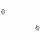 Mercedes-Benz 002-994-68-45 Upper Rail Fastener Mercedes-Benz 002-994-68-45 Upper Rail Fastener