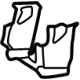 Mercedes-Benz 000-970-30-02 Camera Kit Bracket Mercedes-Benz 000-970-30-02 Camera Kit Bracket