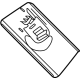 Mercedes-Benz 214-868-11-00-1D03 COVER, HEIGHT ADJUSTMENT Mercedes-Benz 214-868-11-00-1D03 COVER, HEIGHT ADJUSTMENT