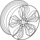Mercedes-Benz 247-401-36-00-7X23 EXCHANGE DISK WHEEL