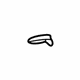 Mercedes-Benz 210-698-21-97 Applique Panel Pad Mercedes-Benz 210-698-21-97 Applique Panel Pad