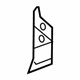 Mercedes-Benz 217-680-49-00 Inner Quarter Panel Insulation Mercedes-Benz 217-680-49-00 Inner Quarter Panel Insulation