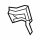Mercedes-Benz 217-636-13-16 Inner Quarter Panel Reinforcement Mercedes-Benz 217-636-13-16 Inner Quarter Panel Reinforcement