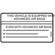 Mercedes-Benz 171-817-07-20 Air Bag Label Mercedes-Benz 171-817-07-20 Air Bag Label