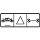 Mercedes-Benz 171-817-09-20 Info Label Mercedes-Benz 171-817-09-20 Info Label
