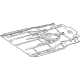 Mercedes-Benz 177-524-05-00 Splash Shield Mercedes-Benz 177-524-05-00 Splash Shield