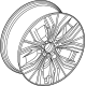 Mercedes-Benz 294-401-06-00-7X23 Wheel Mercedes-Benz 294-401-06-00-7X23 Wheel
