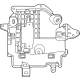 Mercedes-Benz 223-545-13-02 Fuse & Relay Box Bracket Mercedes-Benz 223-545-13-02 Fuse & Relay Box Bracket