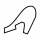 Mercedes-Benz 251-918-23-30-7E94 Recline Cover Cap Mercedes-Benz 251-918-23-30-7E94 Recline Cover Cap