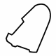 Mercedes-Benz 251-918-01-30-7E94 Recline Cover Cap Mercedes-Benz 251-918-01-30-7E94 Recline Cover Cap