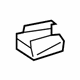 Mercedes-Benz 251-919-07-20-7E94 Track End Cover Mercedes-Benz 251-919-07-20-7E94 Track End Cover