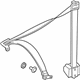 Mercedes-Benz 203-860-85-85-1B00 Lap & Shoulder Belt Mercedes-Benz 203-860-85-85-1B00 Lap & Shoulder Belt