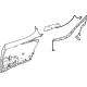 Mercedes-Benz 236-690-21-03-3F32 TRIM, REAR SIDE ELEMENT Mercedes-Benz 236-690-21-03-3F32 TRIM, REAR SIDE ELEMENT