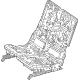 Mercedes-Benz 296-920-19-02 Seat Frame