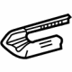 Mercedes-Benz 247-929-24-00-9051 COVER, SEAT RAIL