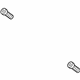 Mercedes-Benz 000-990-92-18 Center Buckle Mount Bolt Mercedes-Benz 000-990-92-18 Center Buckle Mount Bolt