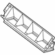 Mercedes-Benz 222-505-03-40 Oil Cooler Lower Bracket Mercedes-Benz 222-505-03-40 Oil Cooler Lower Bracket