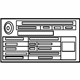 Mercedes-Benz 207-584-15-17 Warning Label Mercedes-Benz 207-584-15-17 Warning Label