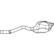 Mercedes-Benz 254-490-05-02 EXHAUST GAS LINE, REAR Mercedes-Benz 254-490-05-02 EXHAUST GAS LINE, REAR