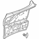 Mercedes-Benz 238-690-67-02-3E67 TRIM, REAR SIDE ELEMENT