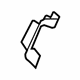 Mercedes-Benz 204-737-01-57-7K43 TRIM RING Mercedes-Benz 204-737-01-57-7K43 TRIM RING