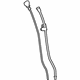 Mercedes-Benz 157-010-77-00 Guide Tube Mercedes-Benz 157-010-77-00 Guide Tube