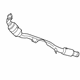 Mercedes-Benz 172-490-23-19 Front Pipe Mercedes-Benz 172-490-23-19 Front Pipe