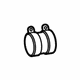 Mercedes-Benz 000-995-55-33 Muffler Clamp Mercedes-Benz 000-995-55-33 Muffler Clamp