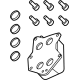 Mercedes-Benz 465-346-00-00 HEAT EXCHANGER Mercedes-Benz 465-346-00-00 HEAT EXCHANGER