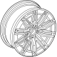 Mercedes-Benz 294-401-12-00-7X23 Wheel Mercedes-Benz 294-401-12-00-7X23 Wheel