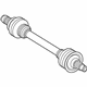 Mercedes-Benz 205-350-09-03 Axle Assembly Mercedes-Benz 205-350-09-03 Axle Assembly